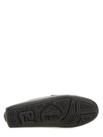 Fendi Men's FF Squared Driver Brown