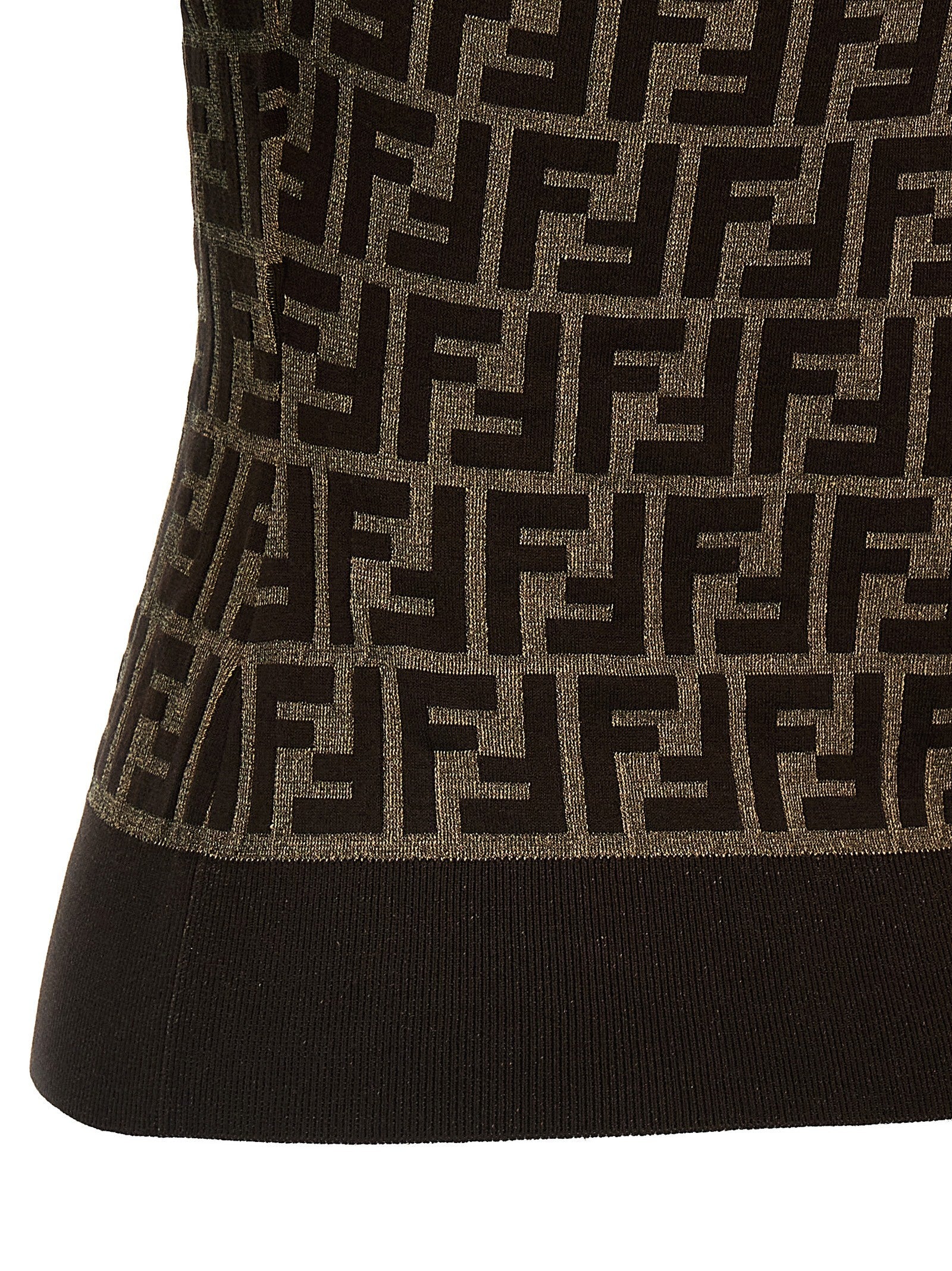 Fendi FF Sweater Brown