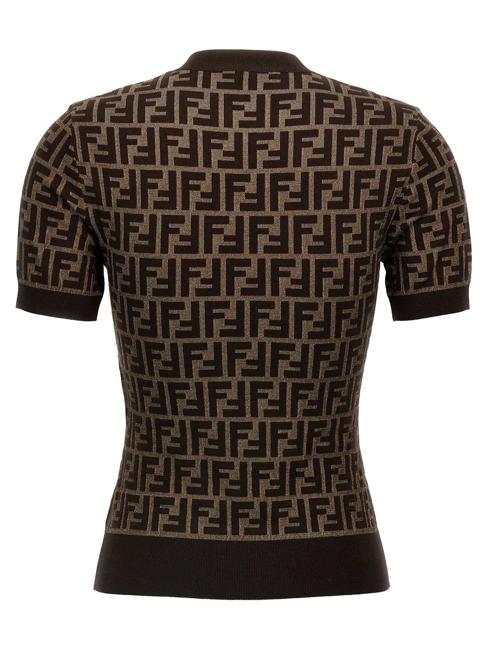 Fendi FF Sweater Brown