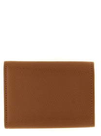 Fendi FF Trifold Mini Wallet Brown