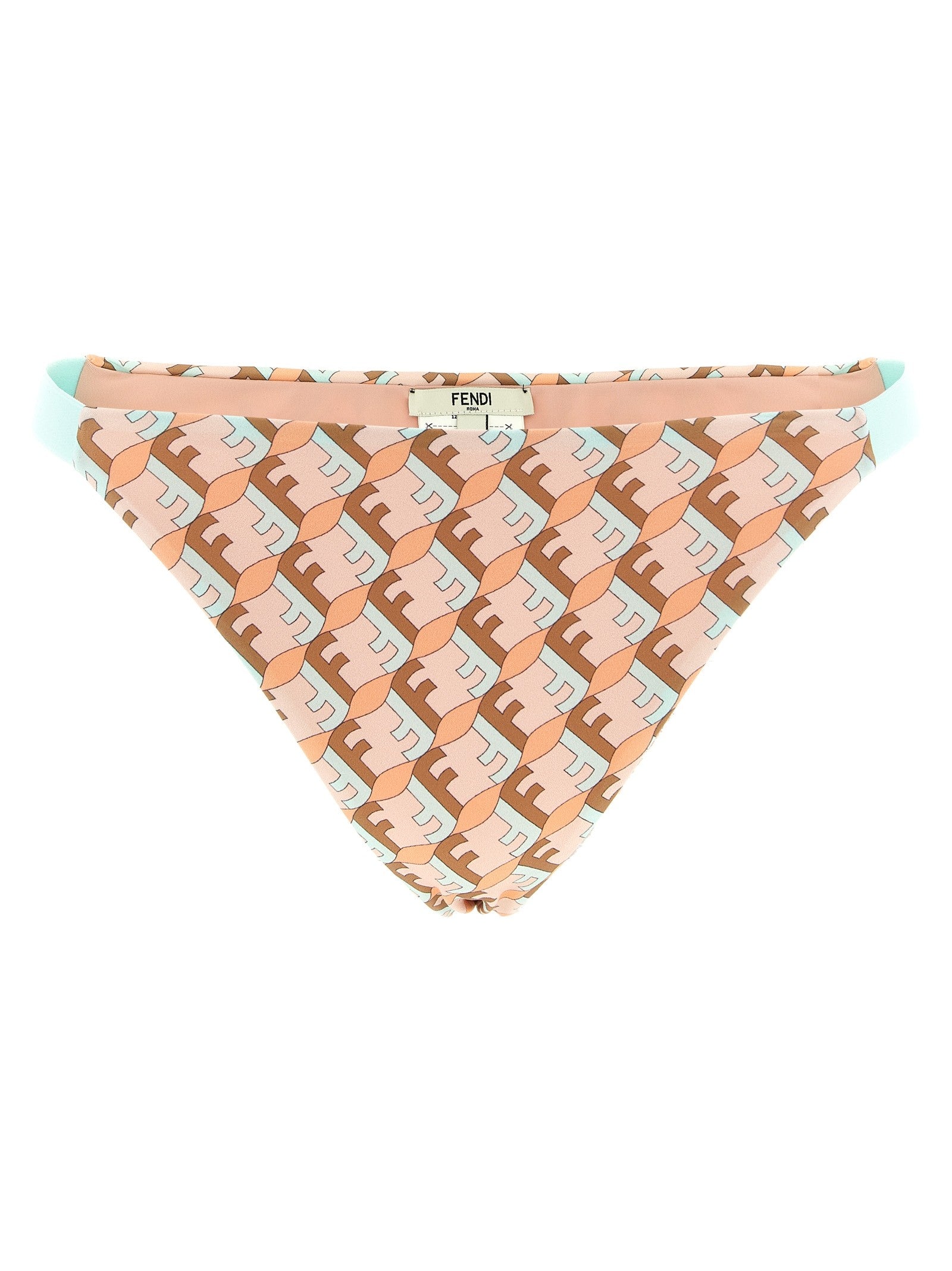 Fendi FF Waves Bikini Briefs Gold