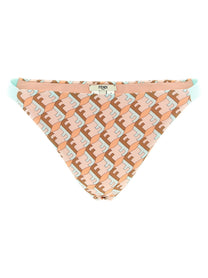 Fendi FF Waves Bikini Briefs Gold