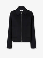 Fendi Women's FF Zucca Double Wool Blouson Black