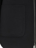 Fendi Women's FF Zucca Double Wool Blouson Black, view 3