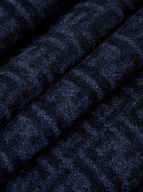 Fendi Men's FF Zucca Wool and Cashmere Scarf Blue, view 2