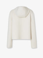 Fendi Women's FF Zucca Wool Jacket White
