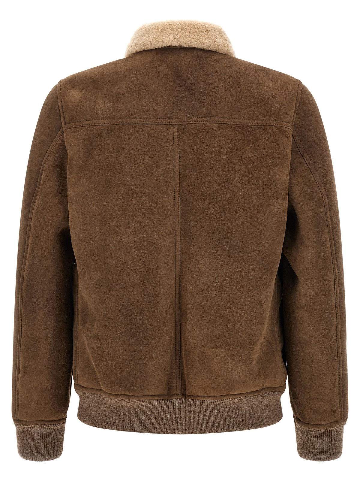 MooRER Fiano Bomber Jacket Brown
