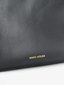 Manu Atelier Women's Fidèle Leather Crossbody Bag Black