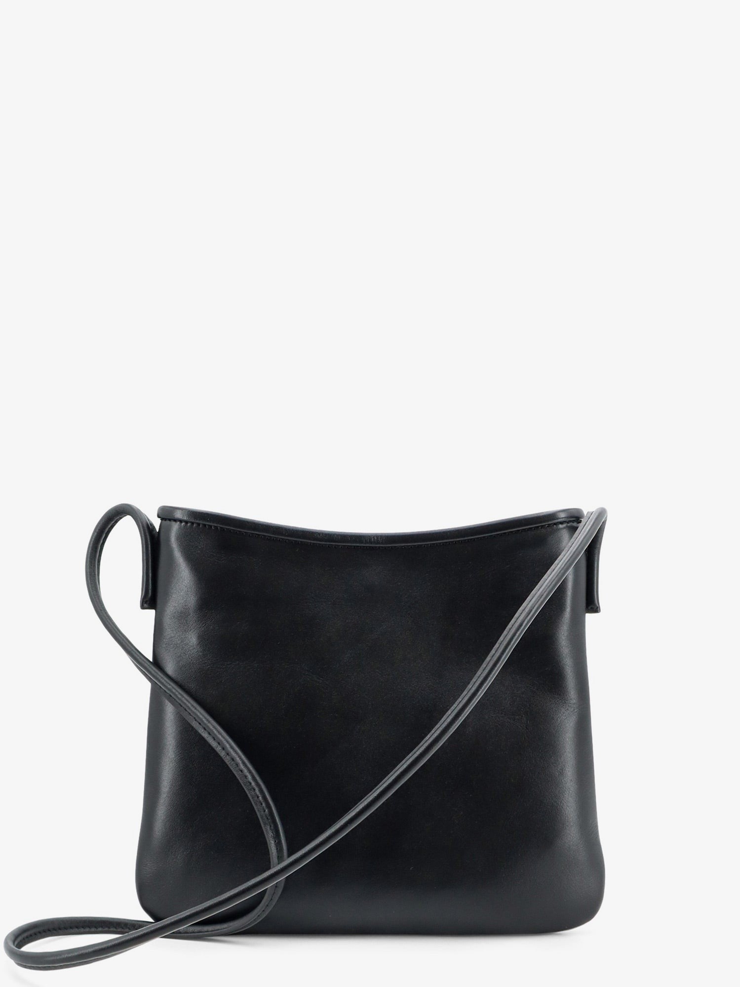Manu Atelier Women's Fidèle Leather Crossbody Bag Black