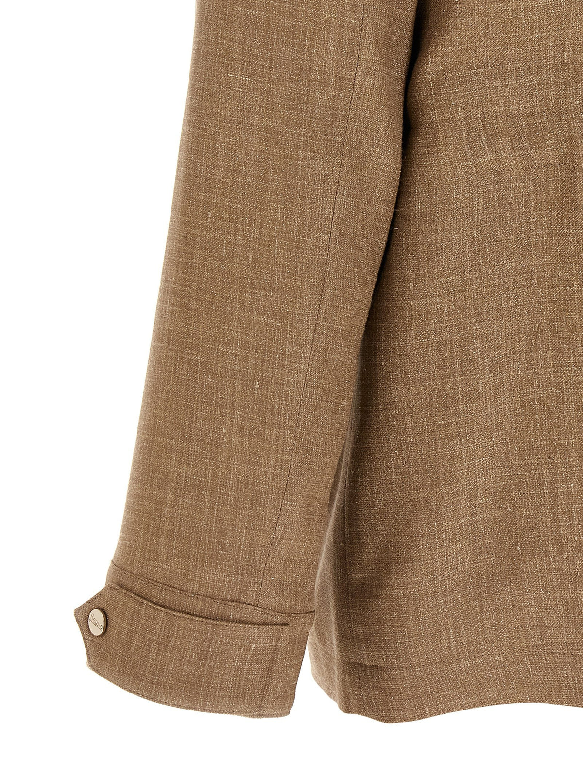 Herno Field Jacket Beige, view 4