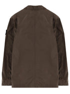 Stone Island Men's Field Jacket Brown, view 3