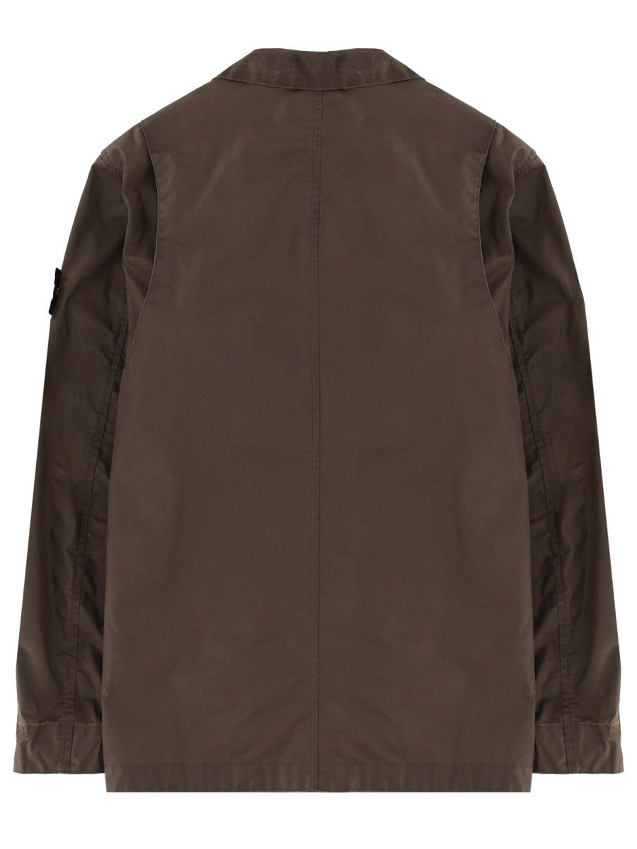Stone Island Men's Field Jacket Brown