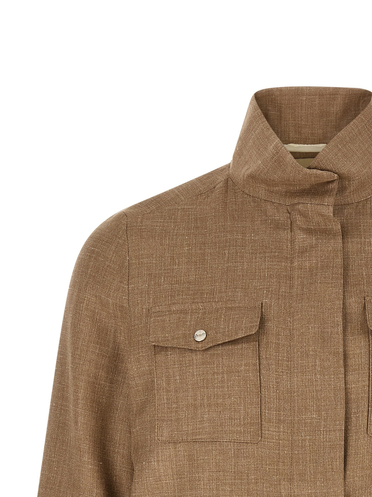 Herno Field Jacket Beige, view 3