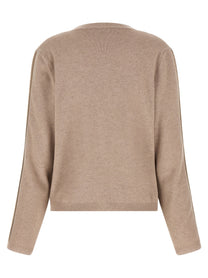 Fabiana Filippi Filo Diamante Cardigan Beige