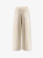 Max Mara Women's Filovia Jogger Silk and Cotton Trousers White
