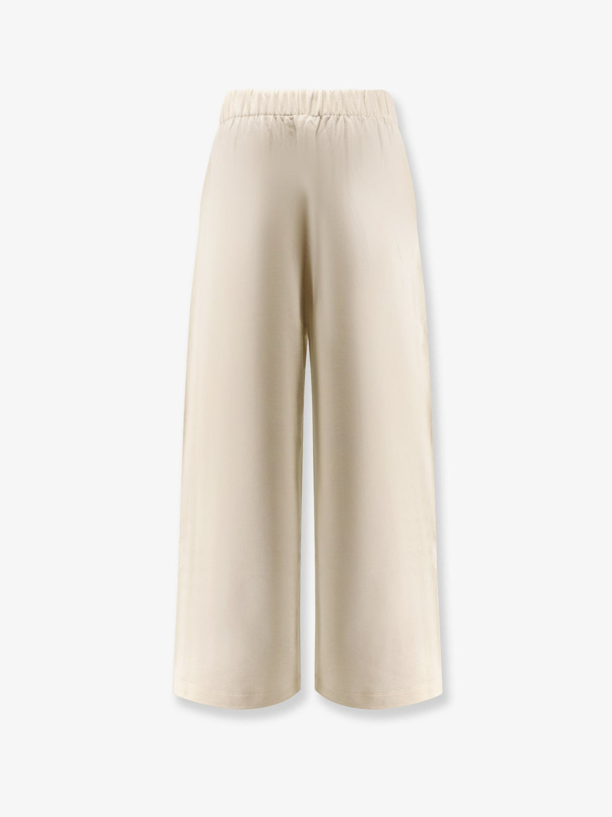 Max Mara Women's Filovia Jogger Silk and Cotton Trousers White