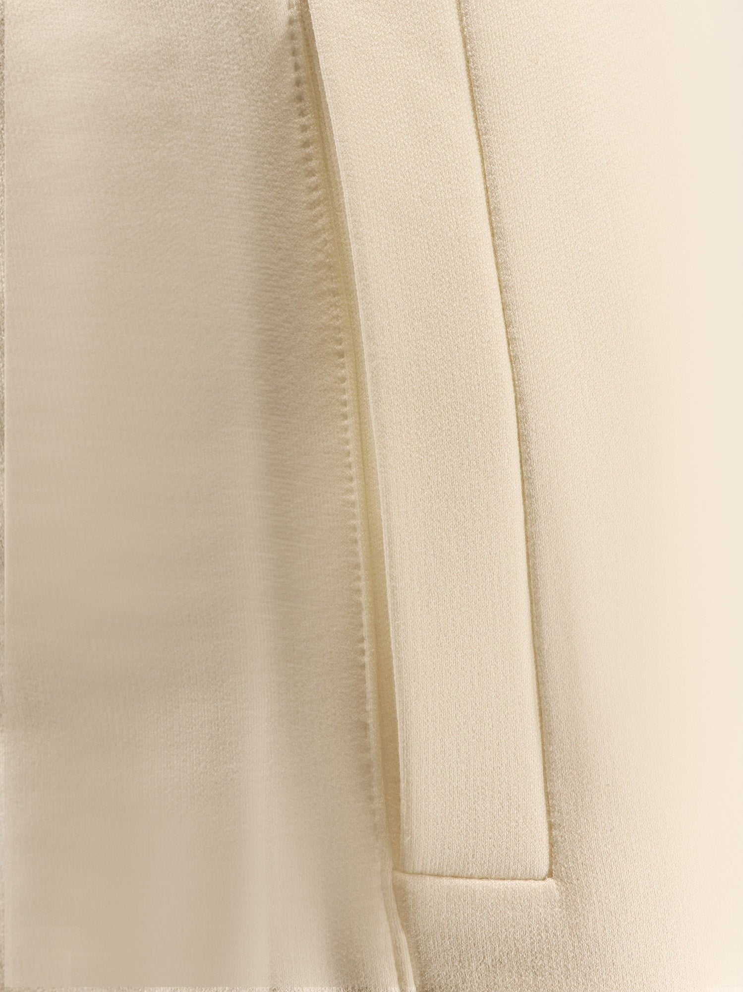 Max Mara Women's Filovia Jogger Silk and Cotton Trousers White