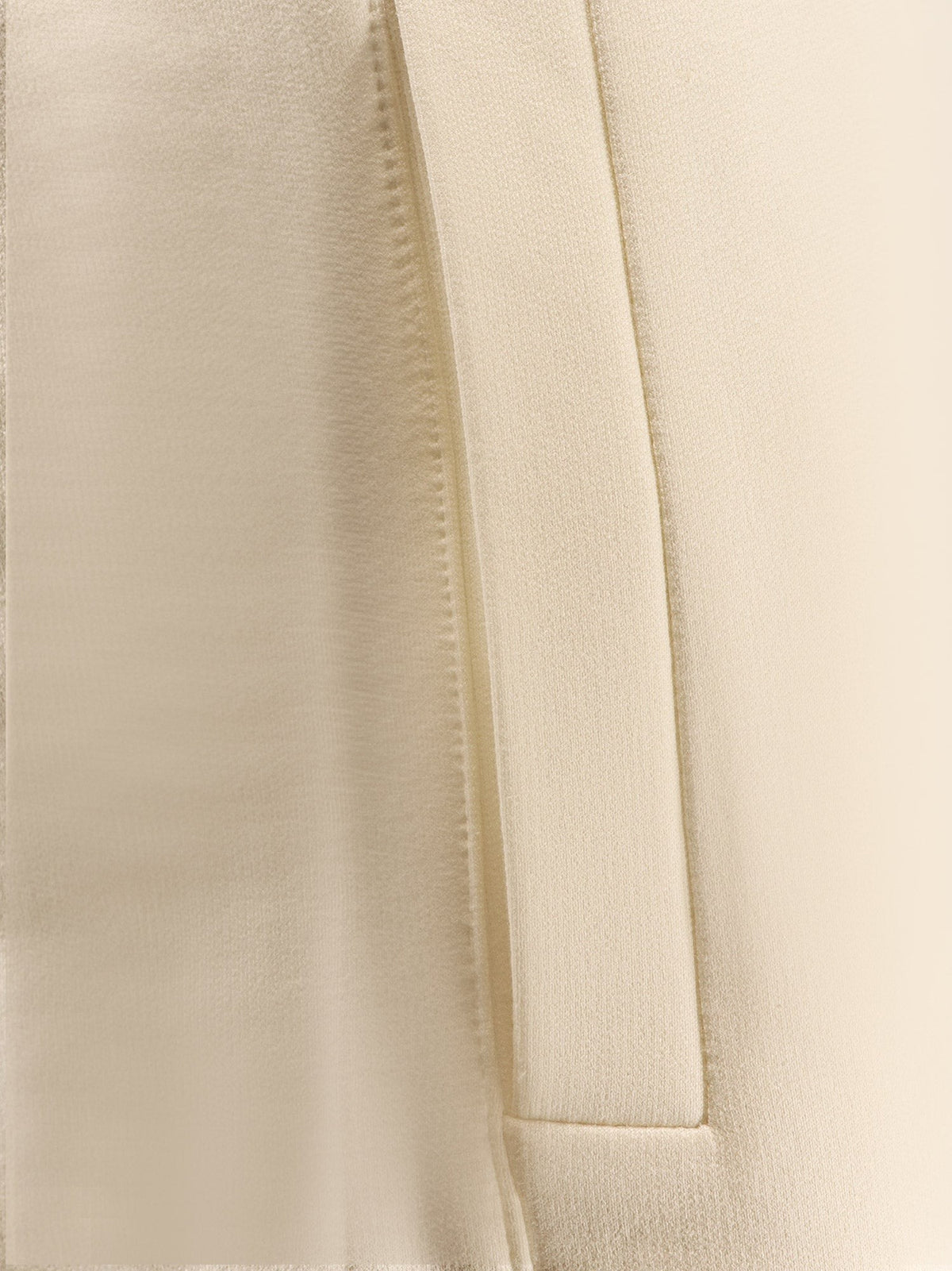 Max Mara Women's Filovia Jogger Silk and Cotton Trousers White, view 5