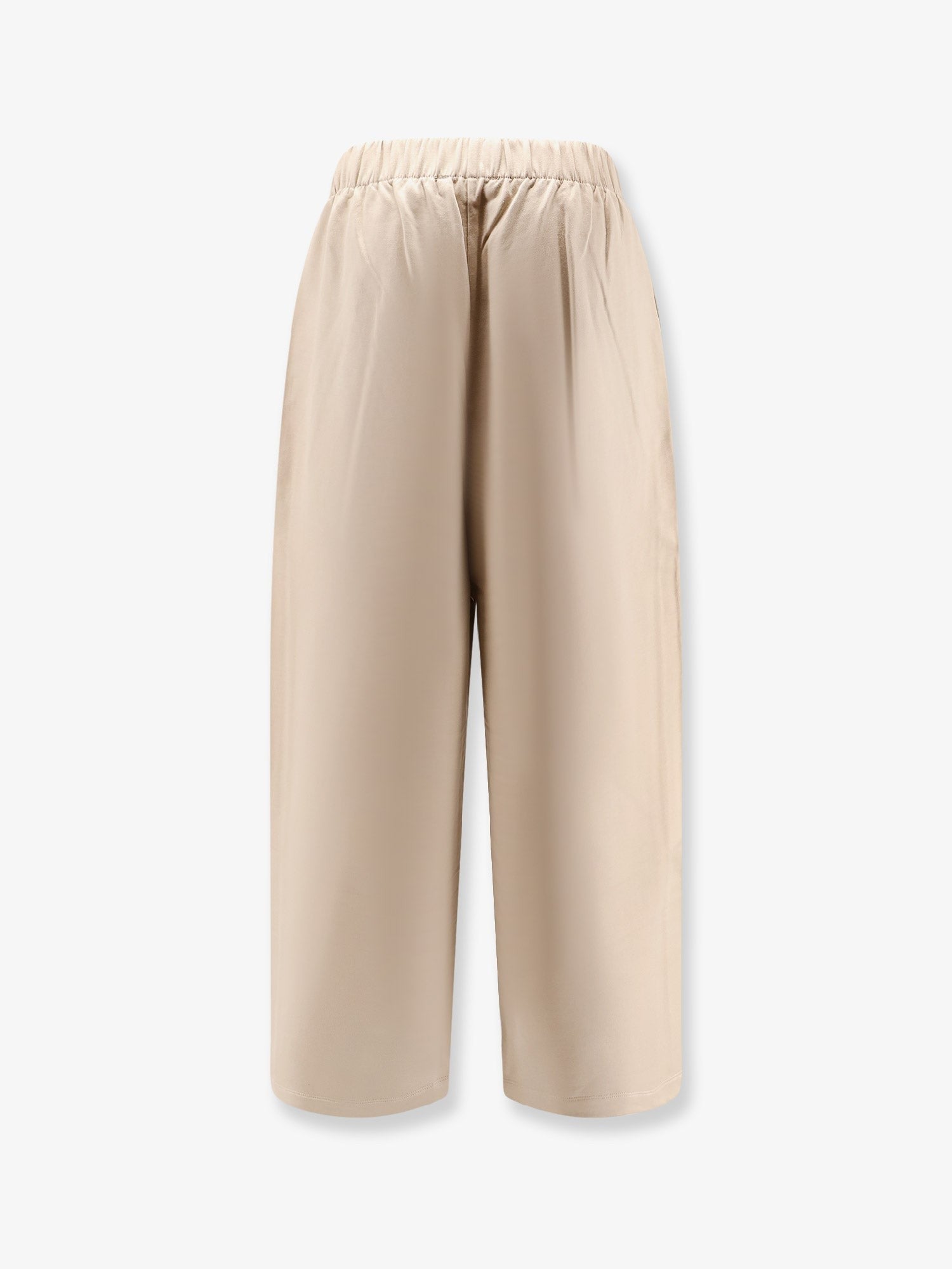 Max Mara Women's Filovia Silk and Cotton Jogger Trousers Beige