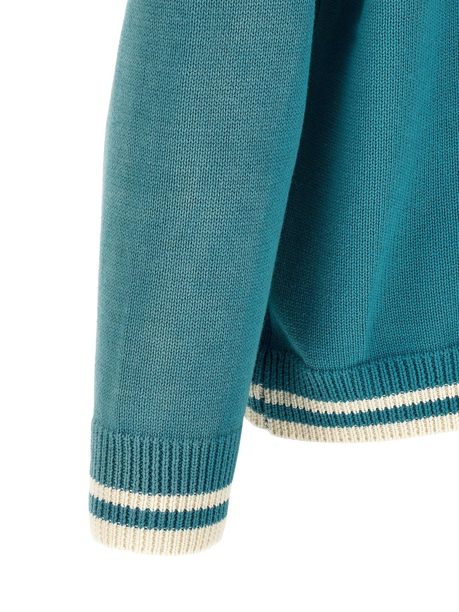 FOUND Fin Varsity Cardigan Blue