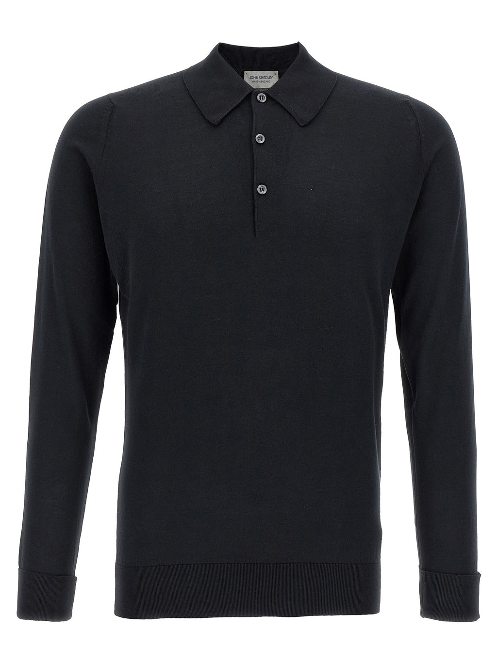 John Smedley Finchley Polo Shirt Black
