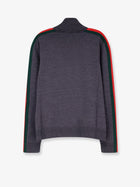 Gucci Men's Fine Wool Cardigan Grey, view 2