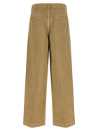 AURALEE Finx Cotton Pants Beige, view 2