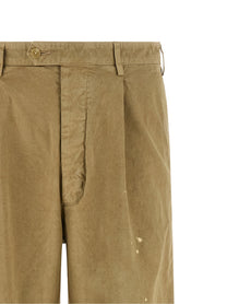 AURALEE Finx Cotton Pants Beige