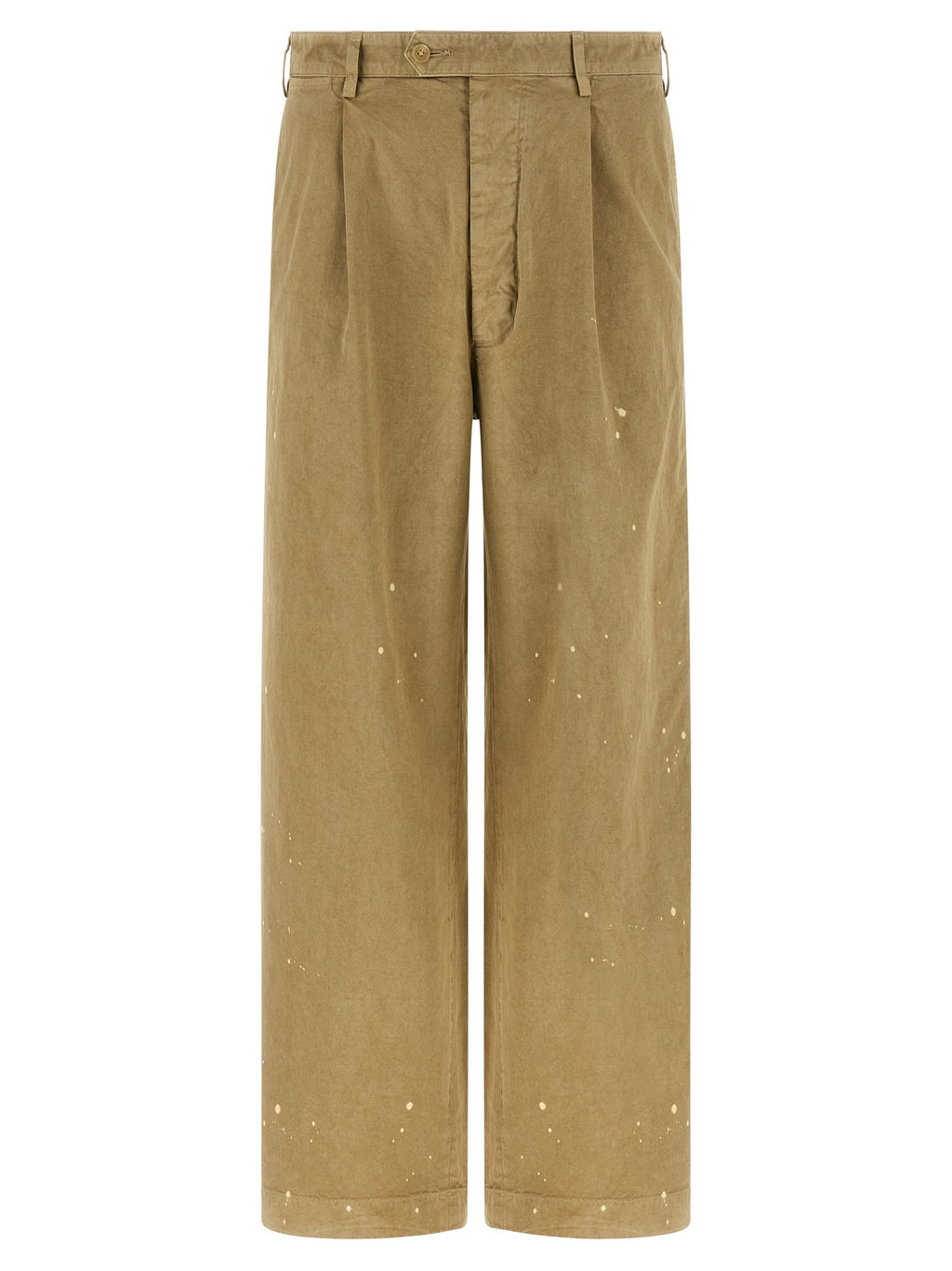 AURALEE Finx Cotton Pants Beige