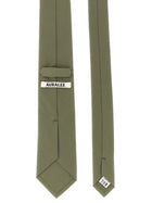 AURALEE Finx Washed Twill Tie Green, view 2