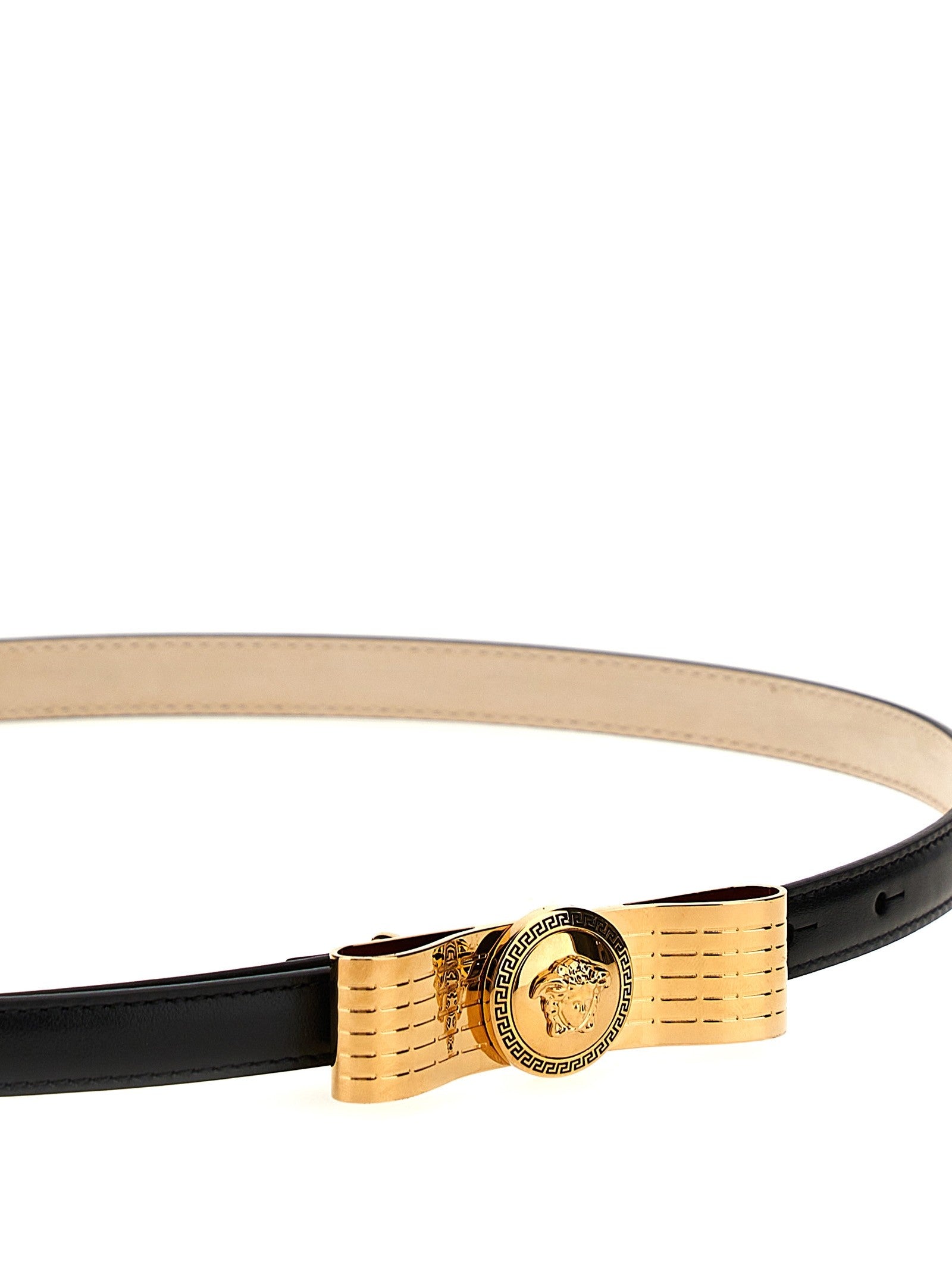 Versace Fiocco Belt Black
