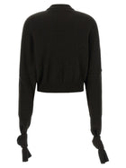 JACQUEMUS Fiocco Brown Sweater Brown