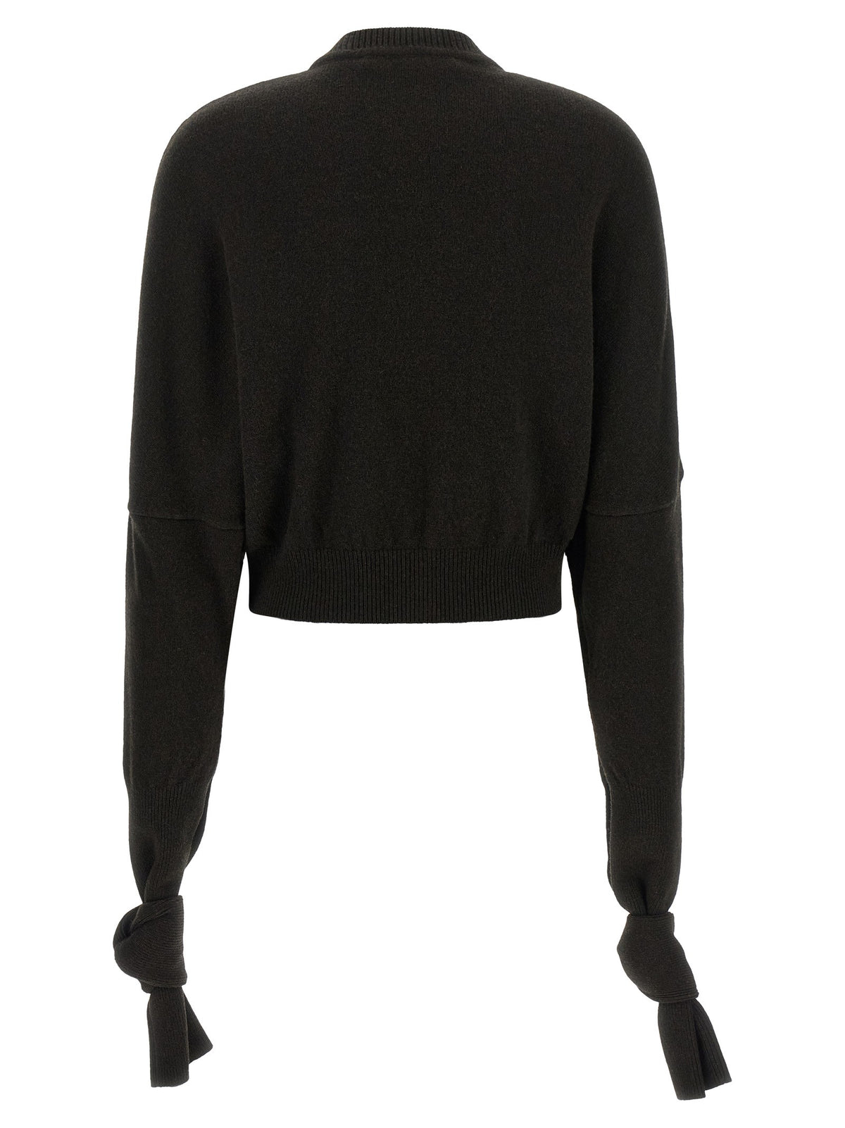 JACQUEMUS Fiocco Brown Sweater Brown