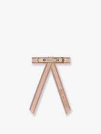 Dior Women's Fiocco Dior Twist Ricamato Christian Dior Pink