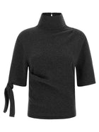 JACQUEMUS Fiocco Top Grey