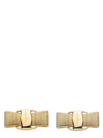 Ferragamo Fiocco Vara Earrings Gold