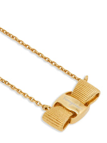 Ferragamo Fiocco Vara Necklace Gold