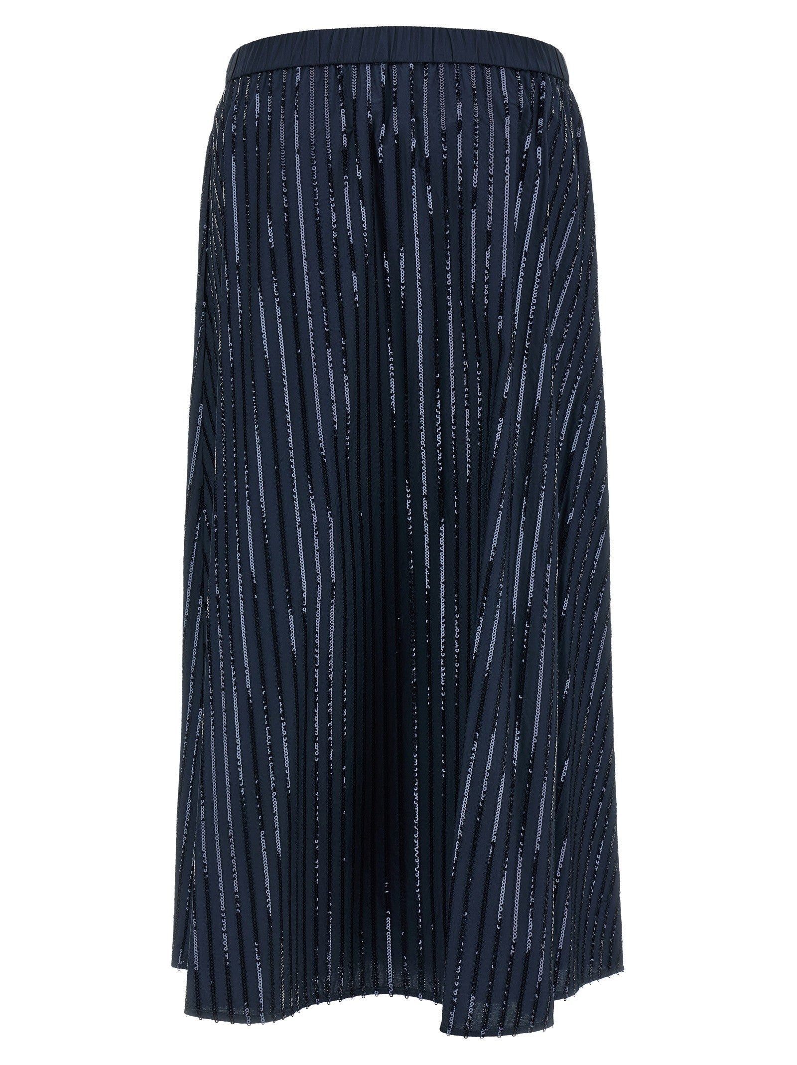 Weekend Max Mara Fiordi Sequin Skirt Blue