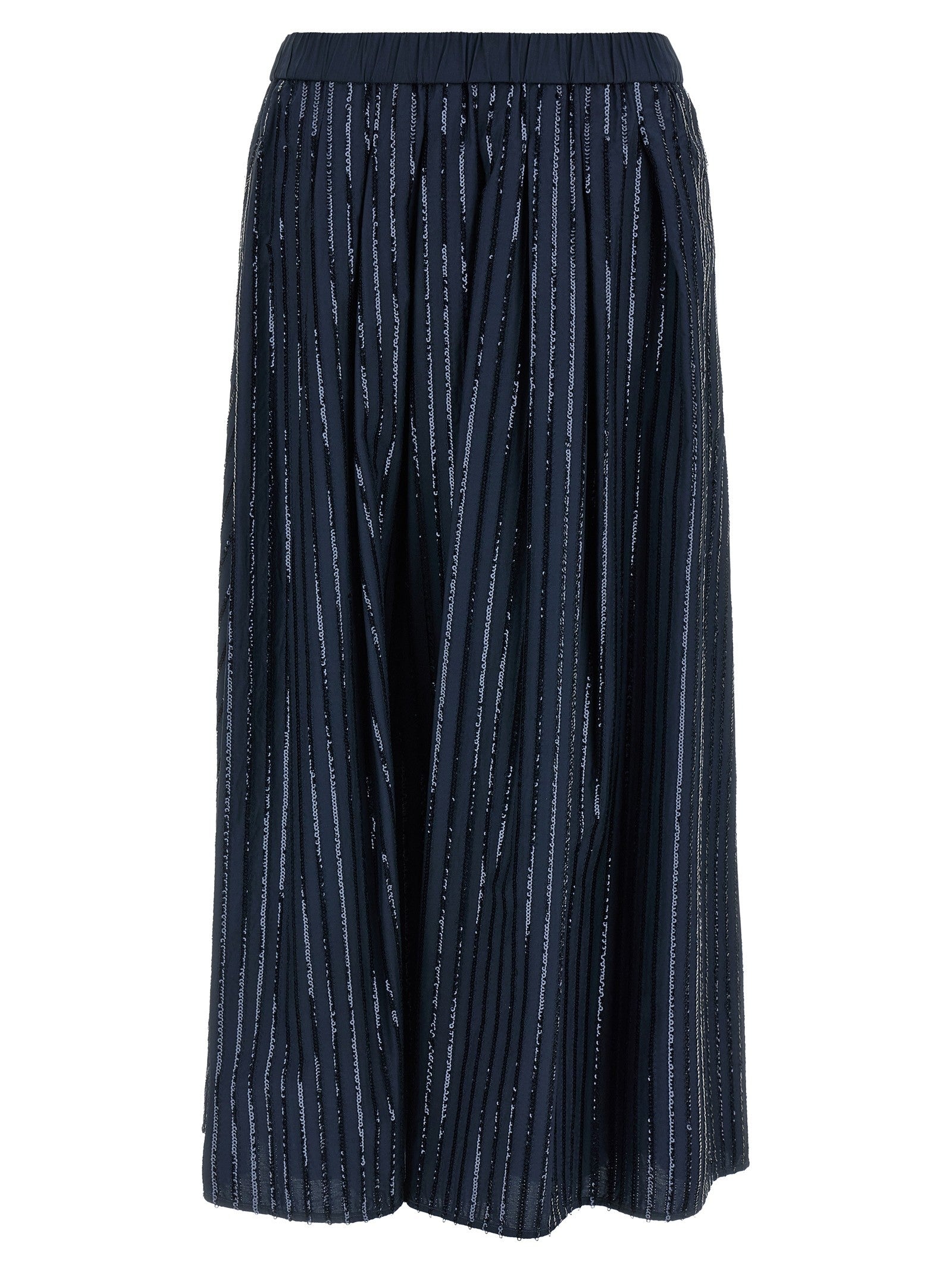 Weekend Max Mara Fiordi Sequin Skirt Blue