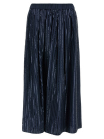 Weekend Max Mara Fiordi Sequin Skirt Blue