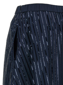 Weekend Max Mara Fiordi Sequin Skirt Blue