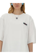 Fiorucci Women's Candy Patch Shirt White, view 4