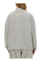 Fiorucci Women's Zippered Sweatshirt Angel Grey, view 3