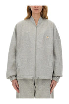Fiorucci Women's Zippered Sweatshirt Angel Grey