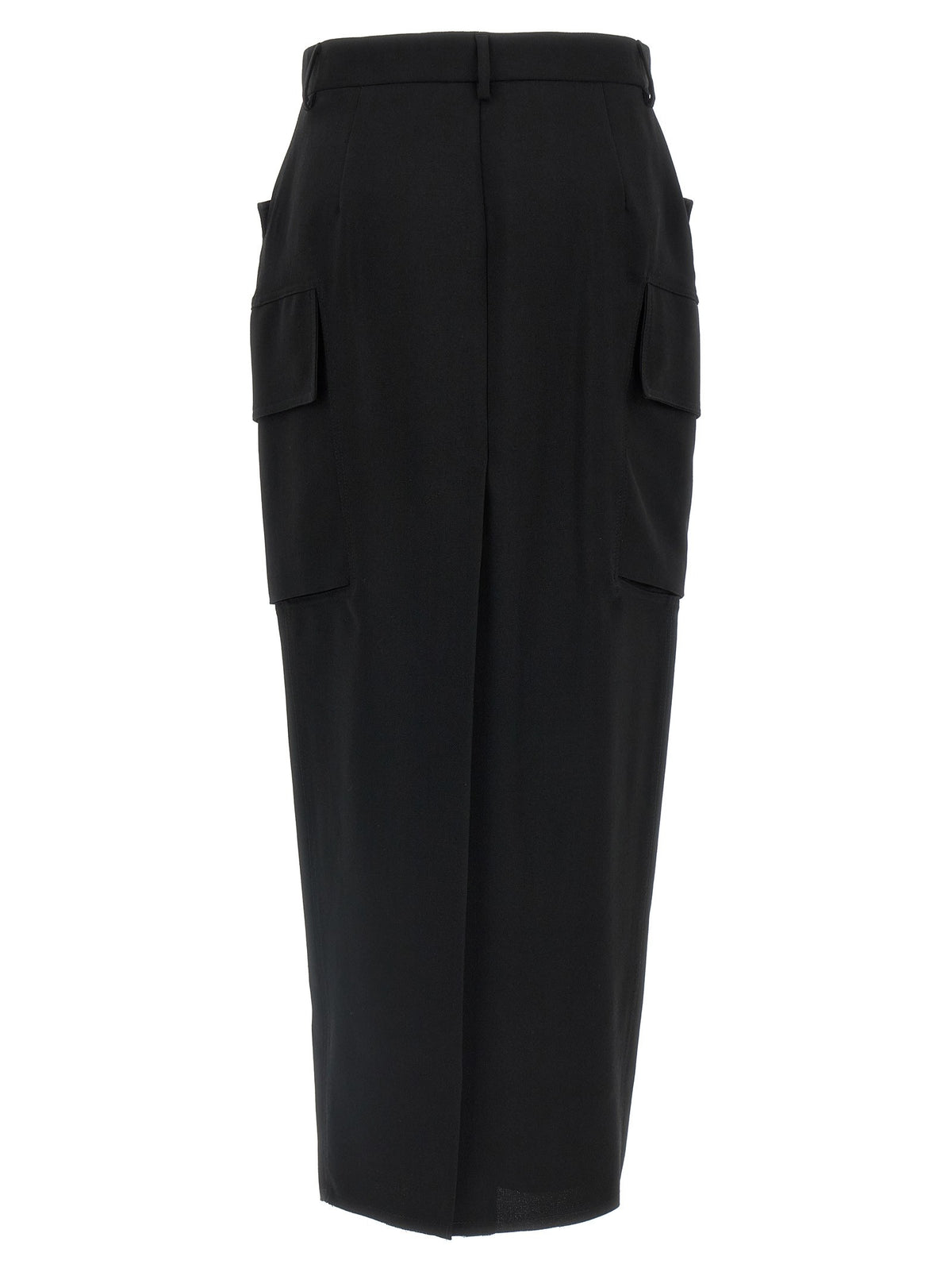 Rick Owens Firebanks Skirt Black, view 2