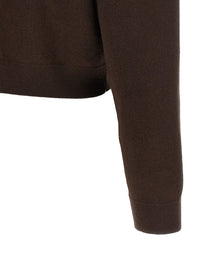ROTATE Birger Christensen Firm Knit Cardigan Brown