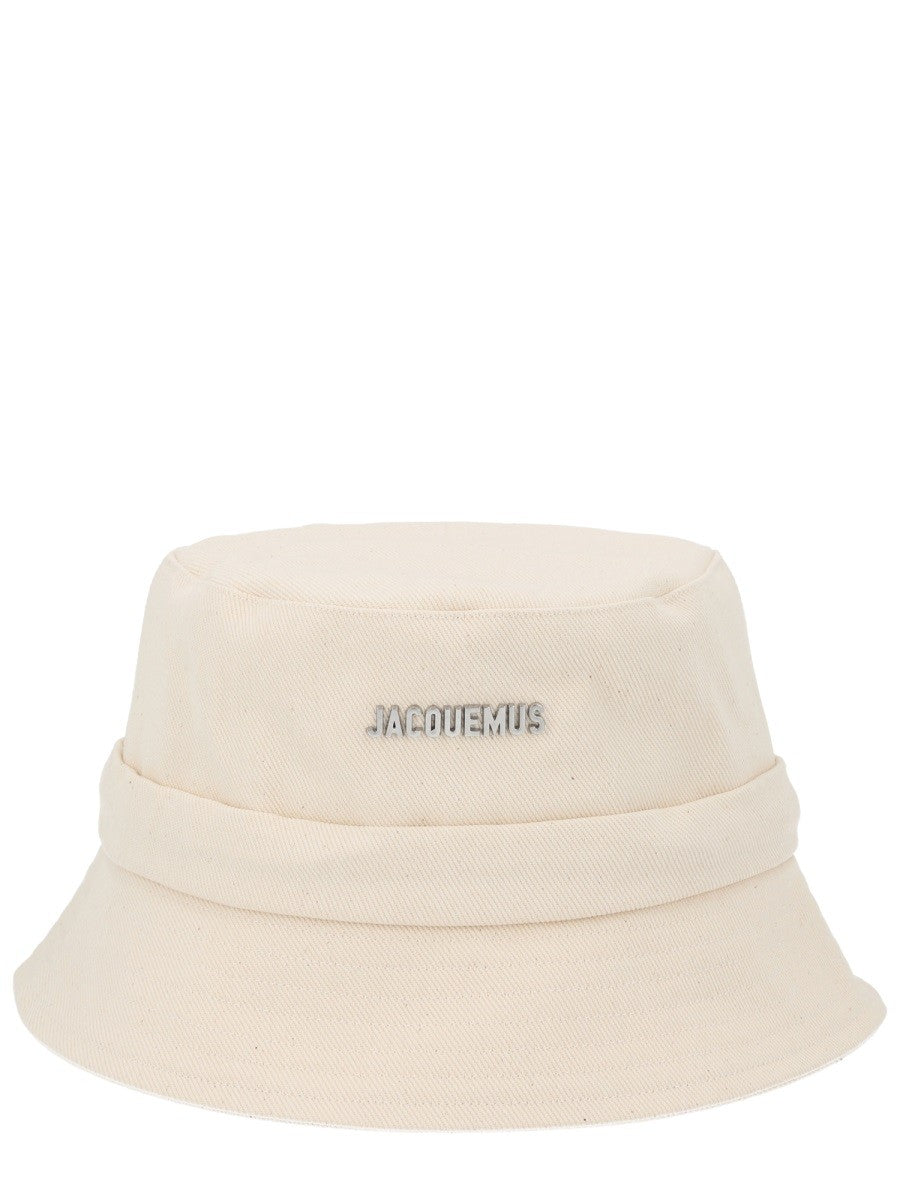JACQUEMUS Women's Fishermans Hat Gadjo White