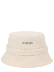 JACQUEMUS Women's Fishermans Hat Gadjo White