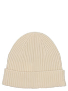 Brioni Fishermans Rib Beanie White, view 2