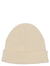 Brioni Fishermans Rib Beanie White